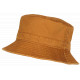 Chapeau Bob Marron en Coton Premium Streetwear et Tendance Bobby Bob Safari Hip Hop Honour