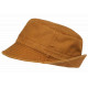 Chapeau Bob Marron en Coton Premium Streetwear et Tendance Bobby Bob Safari Hip Hop Honour