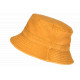 Chapeau Bob Jaune Moutarde en Coton Premium Streetwear et Tendance Bobby Bob Safari Hip Hop Honour