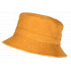 Chapeau Bob Jaune Moutarde en Coton Premium Streetwear et Tendance Bobby Bob Safari Hip Hop Honour