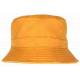 Chapeau Bob Jaune Moutarde en Coton Premium Streetwear et Tendance Bobby Bob Safari Hip Hop Honour