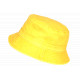 Chapeau Bob Jaune Vif en Coton Premium Streetwear et Tendance Bobby Bob Safari Hip Hop Honour