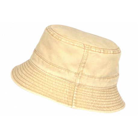 Chapeau Bob Marron Camel en Coton Premium Streetwear et Tendance Bobby MARQUES Hip Hop Honour