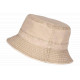 Chapeau Bob Marron Taupe en Coton Premium Streetwear et Tendance Bobby BOB Hip Hop Honour
