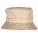 Chapeau Bob Marron Taupe en Coton Premium Streetwear et Tendance Bobby BOB Hip Hop Honour