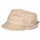 Chapeau Bob Marron Taupe en Coton Premium Streetwear et Tendance Bobby BOB Hip Hop Honour