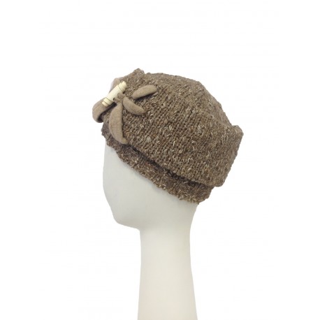 Bonnet Céline Robert Gilane Taupe ANCIENNES COLLECTIONS divers