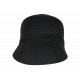 Visière paille femme noire casquette été protection soleil CHAPEAUX Nyls Création