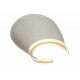 Visiere Femme Paille Grise et Beige Large Bord Protection Soleil Ete Plage CASQUETTES Nyls Création