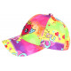 Casquette Enfant Cœur Rose Streetwear - Fille Garçon 6-12 ans Réglable Été Casquette Enfant Hip Hop Honour