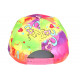 Casquette Enfant Cœur Rose Streetwear - Fille Garçon 6-12 ans Réglable Été Casquette Enfant Hip Hop Honour
