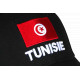 Casquette Tunisie Noire et Rouge Drapeau Tunisien Baseball CASQUETTES Nyls Création