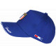 Casquette France Bleu Roi Drapeau Métal – Casquette Supporter Equipe France CASQUETTES PAYS