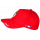 Casquette France Rouge Drapeau Métal – Casquette Supporter Equipe France CASQUETTES PAYS