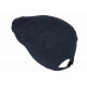 Casquette Plate Bleu Marine Coton Ajustable – Béret Marin Elégant Homme Femme CASQUETTES Nyls Création