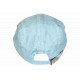 Casquette Plate Bleu Ciel Coton Ajustable – Béret Eté Léger Style Pastel Homme Femme CASQUETTES Nyls Création