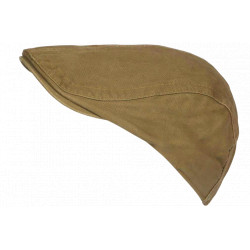 Casquette Plate Marron Coton Ajustable – Béret Camel Eté Look Homme Femme CASQUETTES Nyls Création
