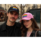 Casquette Arc-en-ciel Noire Homme Femme – Casquette Rainbow Multicolore Ajustable CASQUETTES Nyls Création