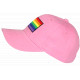 Casquette Arc-en-ciel Rose Femme Homme – Casquette Rainbow Multicolore Ajustable CASQUETTES Nyls Création