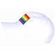 Casquette Arc-en-ciel Blanche Femme Homme – Casquette Rainbow Multicolore Ajustable CASQUETTES Nyls Création