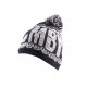 Bonnet YMCMB Noir et Gris avec pompon ANCIENNES COLLECTIONS divers