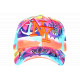 Casquette NY multicolore Tortues Good Vibes – Casquette été plage New York CASQUETTES Hip Hop Honour