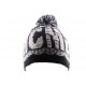 Bonnet YMCMB Noir et Gris avec pompon ANCIENNES COLLECTIONS divers