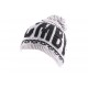 Bonnet YMCMB Gris et Noir avec pompon ANCIENNES COLLECTIONS divers