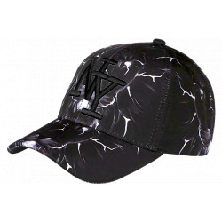 Casquette Enfant Lion Noire Blanche - Casquette NY Garçon Fille Originale Wild 7 a 12 ans Casquette Enfant Hip Hop Honour