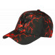 Casquette Lion Rouge et Noire - Casquette Streetwear Animal Original NY Wild CASQUETTES Hip Hop Honour