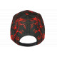 Casquette Lion Rouge et Noire - Casquette Streetwear Animal Original NY Wild CASQUETTES Hip Hop Honour