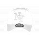 Casquette Enfant Strass Blanche NY Baseball Wazzy de 7 a 11 ans Casquette Enfant Hip Hop Honour