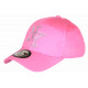 Casquette Enfant Strass Rose NY Baseball Wazzy de 7 a 11 ans Casquette Enfant Hip Hop Honour