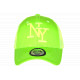 Casquette NY Filet Vert Fluo Trucker Baseball Fashion Gybz CASQUETTES Hip Hop Honour