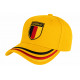 Casquette Allemagne Jaune blason noir rouge et jaune Germany CASQUETTES PAYS