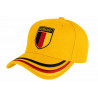 Casquette Allemagne Jaune blason noir rouge et jaune Germany