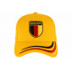 Casquette Allemagne Jaune blason noir rouge et jaune Germany CASQUETTES PAYS