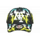 Casquette Enfant Noire Jaune Eclairs Garçon Fille Streetwear Stormy 7 a 12 ans Casquette Enfant Hip Hop Honour