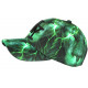 Casquette Enfant Lion Verte Noire Wild - Casquette NY Garçon Fille Animal Originale 7 a 12 ans Casquette Enfant Hip Hop Honour
