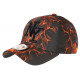 Casquette Enfant Lion Orange Noire - Casquette NY Garçon Fille Originale Wild 6 a 12 ans Casquette Enfant Hip Hop Honour