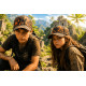 Casquette Enfant Lion Orange Noire - Casquette NY Garçon Fille Originale Wild 6 a 12 ans Casquette Enfant Hip Hop Honour