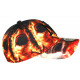 Casquette Enfant Requin Orange et Noire Streetwear Wild 6 a 12 ans Casquette Enfant Hip Hop Honour