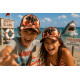 Casquette Enfant Requin Orange et Noire Streetwear Wild 6 a 12 ans Casquette Enfant Hip Hop Honour