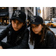 Casquette Enfant Strass Noir Argent NY Chic Streetwear Wazzy de 7 a 11 ans Casquette Enfant Hip Hop Honour