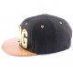 Casquette Snapback JBB Couture Swag Noir et Marron ANCIENNES COLLECTIONS divers