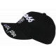 Casquette Route 66 Noire Look Biker USA Vintage Mother Road CASQUETTES Nyls Création