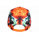 Casquette NY Requin Orange Feu - Casquette Shark Streetwear Ocean Wild CASQUETTES Hip Hop Honour