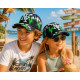 Casquette Enfant Verte Violette Noire Eclairs Baseball Stormy 7 a 12 ans Casquette Enfant Hip Hop Honour