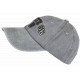 Casquette Route 66 grise vintage coton homme femme style biker américain CASQUETTES Nyls Création
