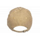 Casquette 66 Marron Vintage Coton Homme Femme Look Biker Americain CASQUETTES Nyls Création